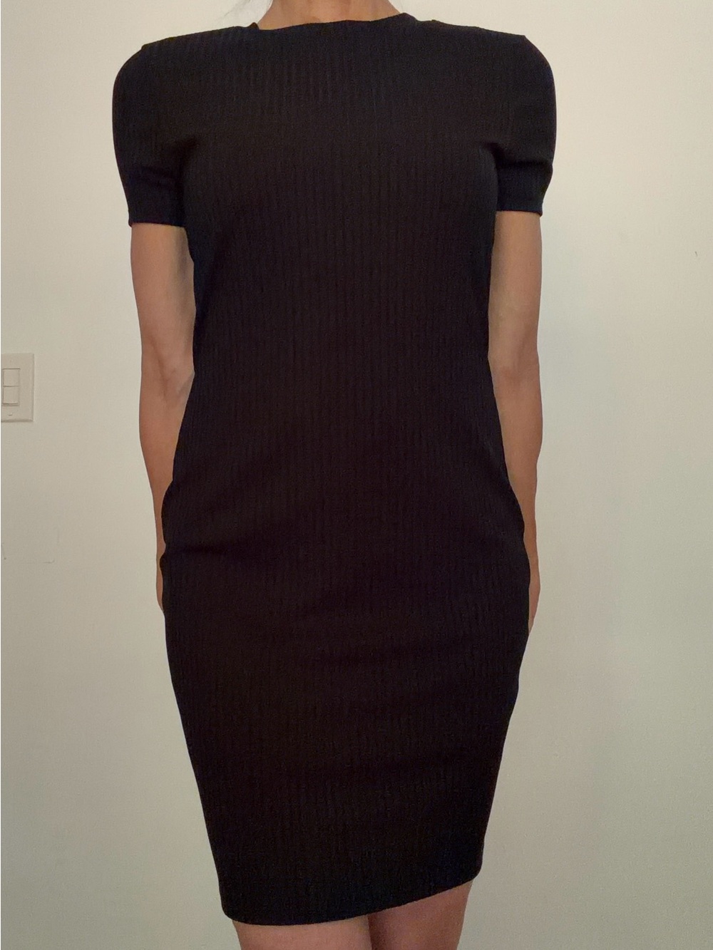 🩷NWT Topshop Bodycon Short-Sleeved Minidress with Back Cutout
